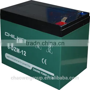 High Power and High Capacity Maintenance Free (MF) Battery for Bicycle, 12V 12Ah thumbnail-1