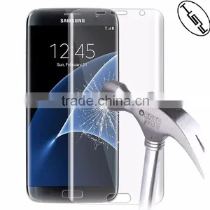 HUYSHE Full Cover Screen Protector For Samsung Galaxy S7 Edge Soft Anti Explosion TPU Film thumbnail-3
