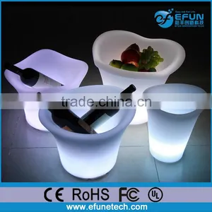 Outdoor/indoor Led Pot,decorating Led Plastic Flowerpots,plant Pot With Lighting thumbnail-1