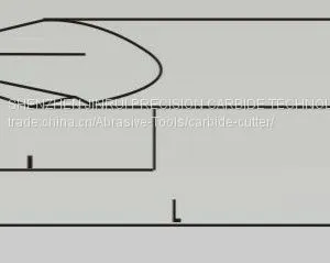 Tungsten Carbide Mobile Phone Cutters, Windows Cutters, Helix Cutter(JR113) thumbnail-3