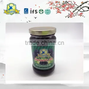 High Quality Blackberry Jam in Mason Jar thumbnail-1