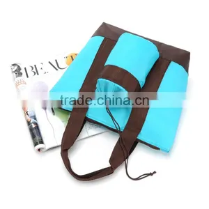 2015 New Design 420D Polyester PVC Cooler Tote Lunch Bag thumbnail-3