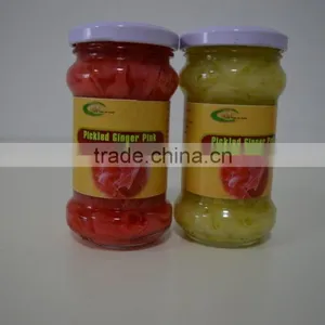 Bottole Packing Pickled Sushi Ginger Made by 2016 Sushi Ginger 210g thumbnail-3
