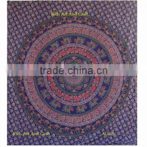 Mandala Hippie Tapestry Tapestries Wall Hanging Indian Tapestry Queen Bedspread Fashion Home Decor Tribal thumbnail-4