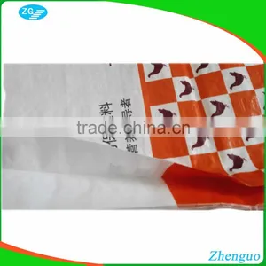 100% New Polypropylene Plastic Bags 25kg for Animal Feed Packing thumbnail-3