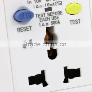Earth Leakage Protection Wall Outlet Socket Multiple Usb Port Charger thumbnail-4