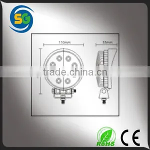 2015 Hot Products 27w LED Round Drving Lights Work Lamp thumbnail-5