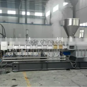 Small High Filling Plastic Granulator Twin Screw Extruder Granules for pp pe Filer Pellets thumbnail-6