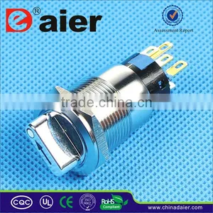 LAS1-19-11ZX2 19mm Waterproof Key Switch thumbnail-1