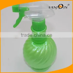 Empty Clear Green 250ml Plastic Trigger Hairdressing Watering Spray Bottle Wholesale thumbnail-3