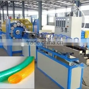 PVC Fiber Reinforcing Hose Production Line/PVC Soft Pipe Making Machine/pvc Garden Hose Production Line thumbnail-2