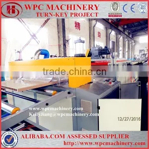2017 Hot Sales Plastic WPC PVC Doors Plate and Windows Frame Making Machine thumbnail-4