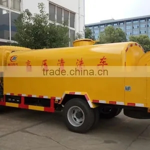 4*2 Dongfeng 5m3 Small High Pressure Water Cleaning Camion thumbnail-3