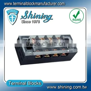 TB-3504 Fixed Type 35A 4 Pole Wago Screw Terminal Block Connector thumbnail-5