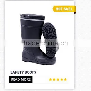 Polyester Lining Foodstuff /Chemical Filed/Agriculture/PVC Work Boots, Light and Cheap Price thumbnail-4