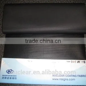 Black Color Hot Laminated Vinyl Coated Polyester Flexible Air Duct Tarpaulins thumbnail-2