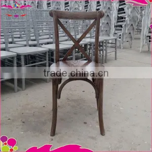 Popular Old Wedding Wooden Cross Back Chair thumbnail-4
