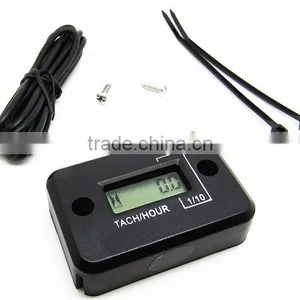 Waterproof Hour Tach Meter for 2 or 4 Stroke Gas Engine thumbnail-1