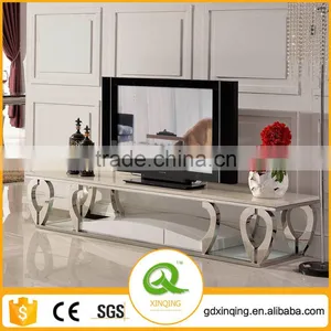 E376 Living Room Marble Wall Stone TV Stand thumbnail-1