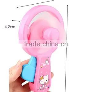 Cheap Plastic Mini Handy Dynamo Fan for Kids in Summer thumbnail-2