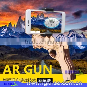 2017 New Design Hot Selling Vr Gun Game Controller Bluetooth Mini vr Gamepad for Smartphone thumbnail-1