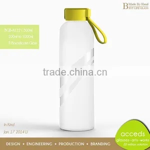 Borosilicate Clear Glass Carafe thumbnail-1