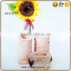 Natural Birch Candle Holder Romantic Will Choose thumbnail-6