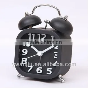 Supply Creative Retro Twin Bell Alarm Clock / Square Alarm Clock thumbnail-1