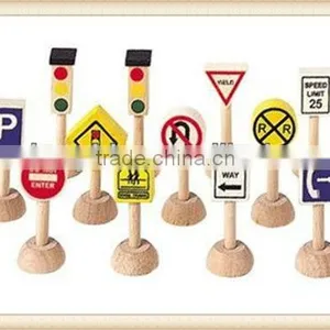 Wooden Traffic Sign thumbnail-1