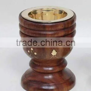 Wooden Incense Burner, Arabic Burner, Bakhoor Burner, Aroma Burner, Mabkhara, Hand Carved Wooden Burner thumbnail-1