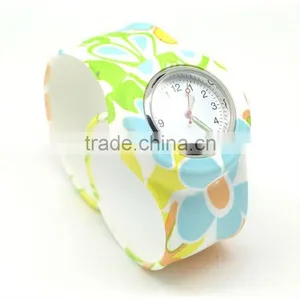 More Colorful Printing Silicone Slap Watch thumbnail-1