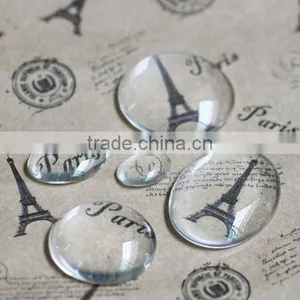 Made in China Clear Magnifying Glass Cabochon 12mm Round Glass Cabochon thumbnail-3