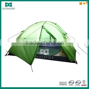 2 Men Green Camping Tent thumbnail-1