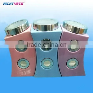 Colorful Ceramic Tea Coffee Sugar Canister Set thumbnail-1