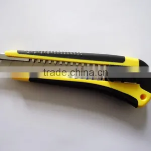 Professional 18mm Utility Knife Paper Cutter With Rubber Grip Handle thumbnail-1