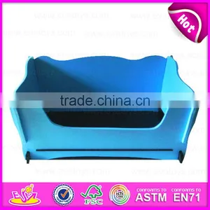 2015 Comfortable Wooden Dog Bed,Wholesale High Quality Luxury Pet Dog Beds,Hot Sale Rectangle Wooden Dog Beds W06F004B thumbnail-1