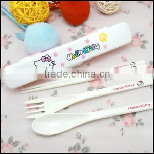 2015 Wholesale Cartoon FOOD GRADE Plastic Fork Spoons,FOOD GRADE Palstic Fork Spoons Outside Convenient thumbnail-4