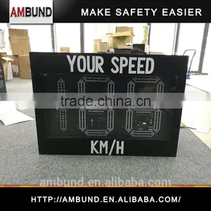 Traffic Highway Radar Display Sign Radar Speed Limit Sign thumbnail-1