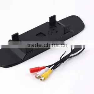 4.3" Rearview Mirror Car Monitor With 7 TFT LCD Wireless Reverse Car Rear View Camera Backup Camera Kit thumbnail-6