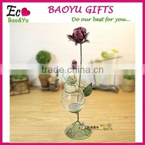 Classic Metal Candle Holder Hanging Lantern Rack For Home Holiday Decoration thumbnail-1