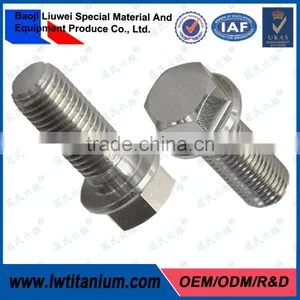 Polished Gr5 DIN6921 Titanio Brake Caliper Bolt by LIUWEI thumbnail-1