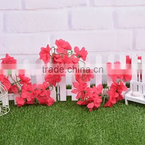 Artificial Hanging Vine Plant Silk Leaf Garland thumbnail-2