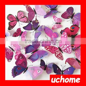 UCHOME Adhesive 3d Butterfly Tattoo Sticker Dome Stickers Custom 3d Dome Sticker Made In China thumbnail-3