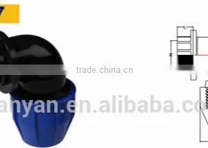 TY High Quality PP Compression Fittings FEMALE ELBOW Eco-friendly Cheap Price Full Size Factory Price List Discount thumbnail-1