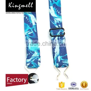 Custom Characteristic Sharks Digital Printed Silk Men's Ties thumbnail-3