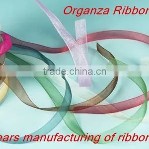 New Design Hotsale Decorative Organza Ribbon ,Cheap Organza Ribbon thumbnail-3
