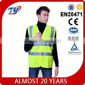 ce Standard Polyester Safety Vest EN20471 thumbnail-1