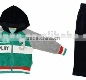 Customized Velvet Best Selling Kids Party Wear Dresses for Boys thumbnail-3