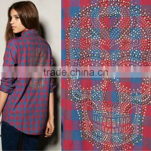 LADIES CHECK SHIRT16 thumbnail-1