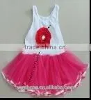 Baby Dress With One Big Peony Flower thumbnail-1